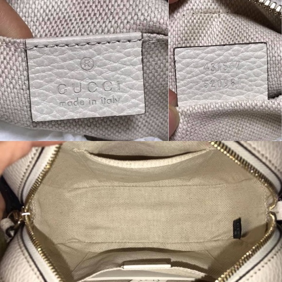 Auth Gucci Soho Tri Color Crossbody - Picture 8 of 8
